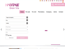 Tablet Screenshot of habitalegranvia.com